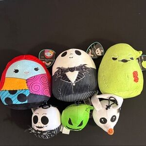 Squishmallows Disney Nightmare Before Christmas Set